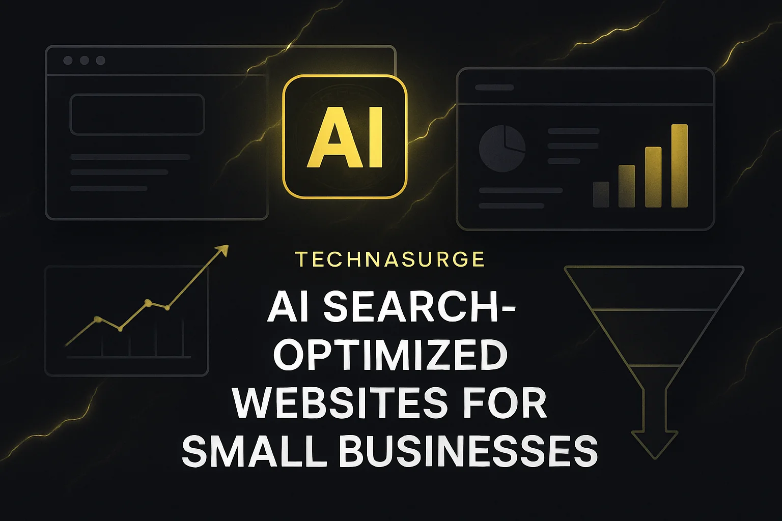 How small business websites can show up in AI search results with Technasurge web design and SEO