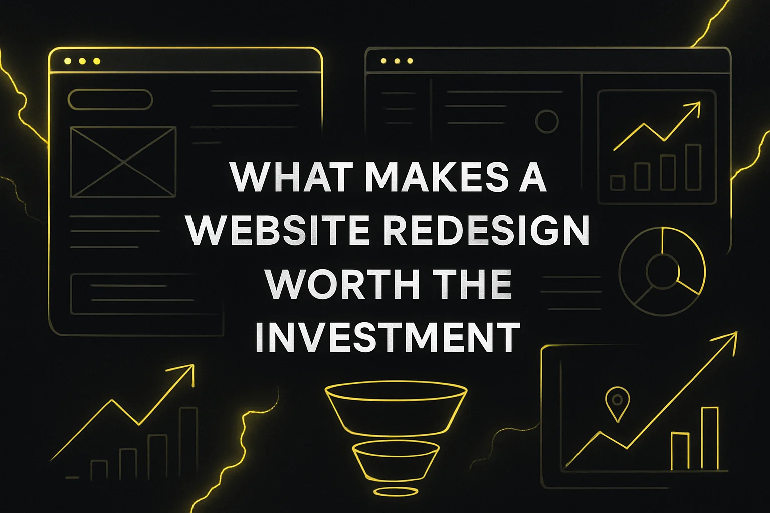 What Makes a Website Redesign Worth the Investment - Technasurge website design and SEO featured image